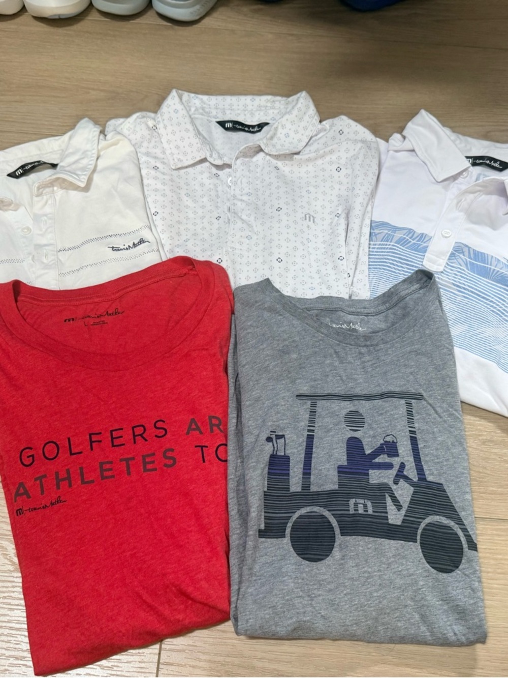Travis Mathew set of 5